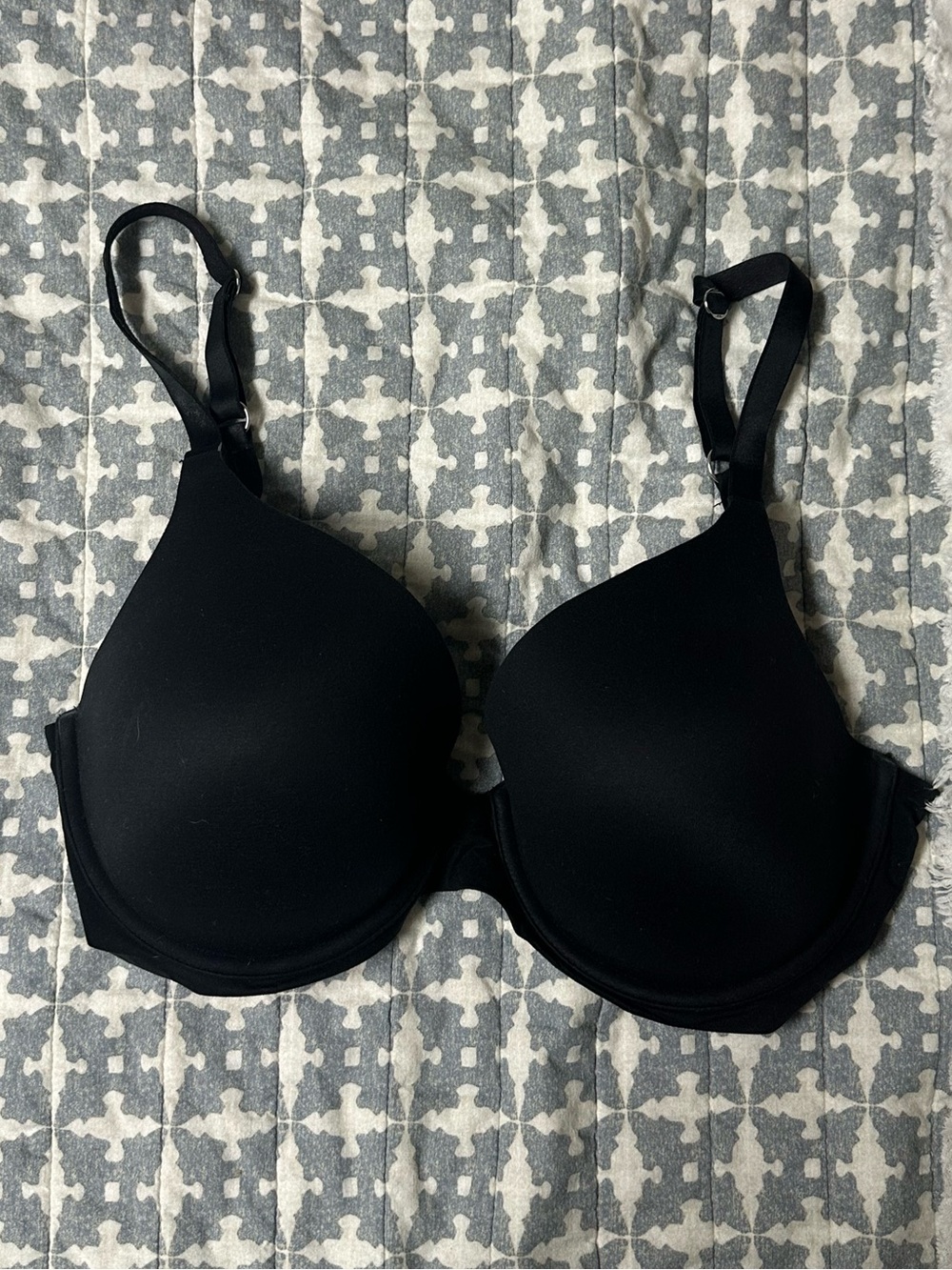 Aerie Real Sunnie Bra, 36DD Black